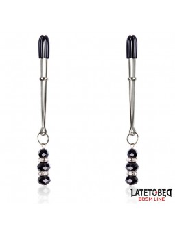 Nipple Clamps with Glass Beads