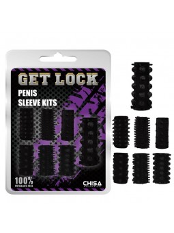 Penis Sleeve Kits-Black