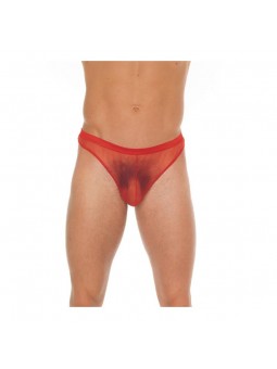 String Fishnet Red One Size