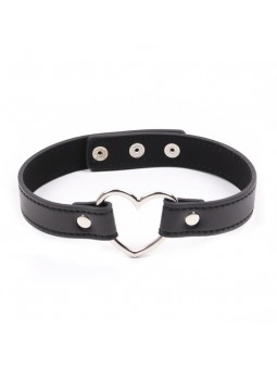 Collar with Heart Shaped...