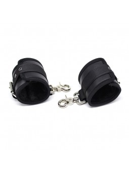 Leather Handcuffs with Big...