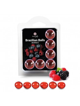 Brazilian Balls Set 6  Berries