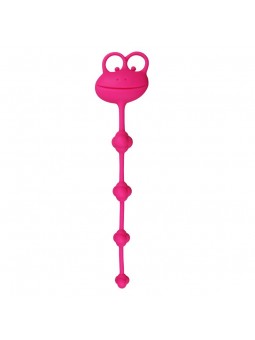 Anal Beads Frog Pink