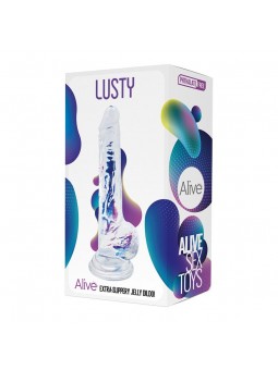 Jelly Dildo Lusty 18 cm