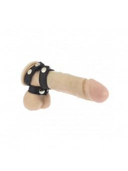 Leather Penis and Ball Strap