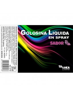 Golosina Líquida en Spray...