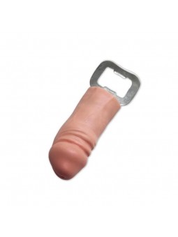 Metal Opener with Rubber Penis